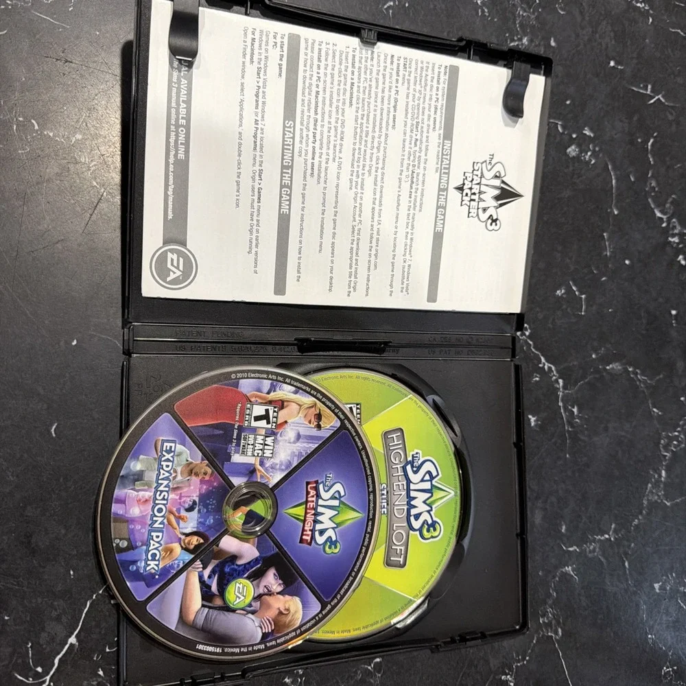 The Sims 3 Starter Pack - PC/Mac - DVD-ROM High-End Loft & Late Night Expansion